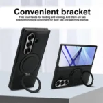 Folding Rotation Holder MagSafe Film Integrated Leather Phone Case, For Samsung Galaxy Z Fold7 5G, For Samsung Galaxy Z Flip7 5G - Image 4