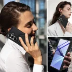 Folding Rotation Holder MagSafe Film Integrated Leather Phone Case, For Samsung Galaxy Z Fold7 5G, For Samsung Galaxy Z Flip7 5G - Image 9