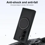 Folding Rotation Holder MagSafe Film Integrated Leather Phone Case, For Samsung Galaxy Z Fold5, For Samsung Galaxy Z Flip5 - Image 7