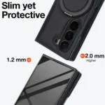 Folding Rotation Holder MagSafe Film Integrated Leather Phone Case, For Samsung Galaxy Z Fold5, For Samsung Galaxy Z Flip5 - Image 8