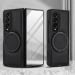 Folding Rotation Holder MagSafe Film Integrated Leather Phone Case, For Samsung Galaxy Z Fold4, For Samsung Galaxy Z Flip4 - Image 10