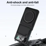 Folding Rotation Holder MagSafe Film Integrated Leather Phone Case, For Samsung Galaxy Z Flip3 5G, For Samsung Galaxy Z Fold3 5G - Image 7