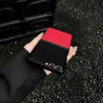 Litchi Texture Folding Back Cover Phone Case, For Samsung Galaxy Z Flip7, For Samsung Galaxy Z Flip6, For Samsung Galaxy Z Flip5 - Image 5