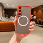 Hawkeye Skin Feel MagSafe Phone Case, For Samsung Galaxy S21+ 5G, For Samsung Galaxy S21 Ultra 5G - Image 3