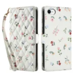 Flower Pattern Buckle Leather Phone Case with Lanyard, For iPhone SE 2022 / SE 2020 / 8 / 7, For iPhone 13 Pro Max, For iPhone 13 Pro, For iPhone 13 mini - Image 2