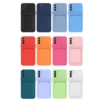 Skin Feel Card TPU Contrast Color Button Phone Case, For Samsung Galaxy S23+ 5G - Image 2