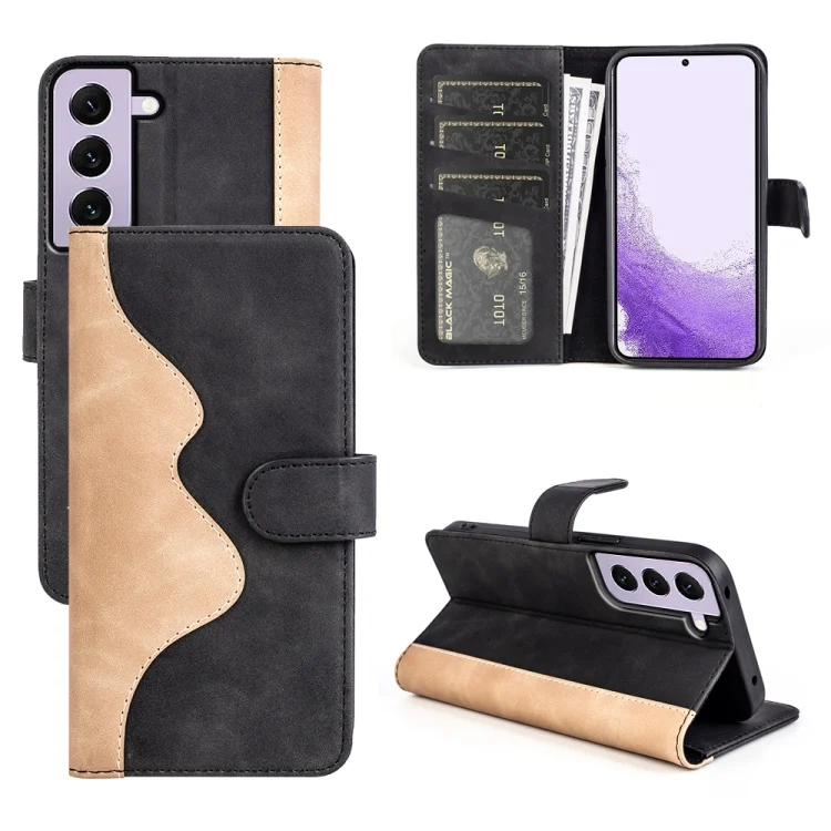 For Samsung Galaxy S23 5G Stitching Horizontal Flip Leather Phone Case, For Samsung Galaxy S23 5G