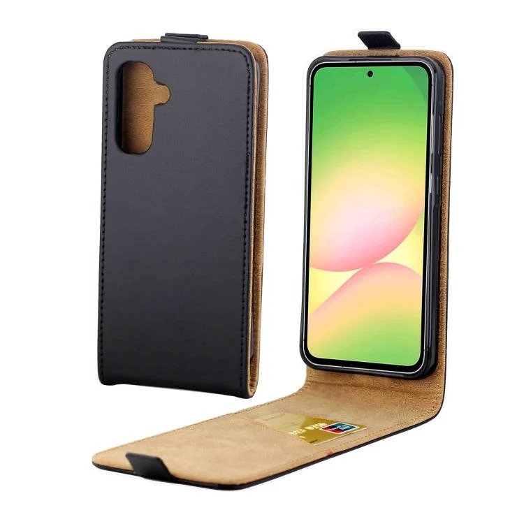Vertical Flip Leather Case with Card Slot, For Samsung Galaxy A36 / A56 5G, For Samsung Galaxy A26 5G, For Samsung Galaxy S25 5G, For Samsung Galaxy S25+ 5G, For Samsung Galaxy S25 Ultra 5G...