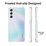 ENKAY Transparent TPU Shockproof Phone Case with Glass Film, For Smausng Galaxy M54, For Samsung Galaxy A25 5G, For Smausng Galaxy M14, For Samsung Galaxy S23 FE 5G, For Smausng Galaxy A24 5G... - Image 4