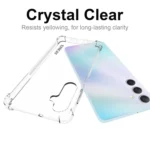 ENKAY Transparent TPU Shockproof Phone Case with Glass Film, For Smausng Galaxy M54, For Samsung Galaxy A25 5G, For Smausng Galaxy M14, For Samsung Galaxy S23 FE 5G, For Smausng Galaxy A24 5G... - Image 5