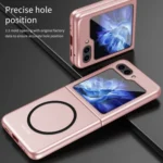 Skin Feel Magnetic MagSafe Shockproof Phone Case, For Samsung Galaxy Z Flip7 5G, For Samsung Galaxy Z Flip6 / Flip7 FE, For Samsung Galaxy Z Flip5 5G - Image 4