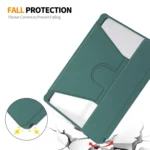 ENKAY 360 Degree Rotation Leather TPU Smart Case with Wireless Keyboard, For Samsung Galaxy Tab S9 - Image 3