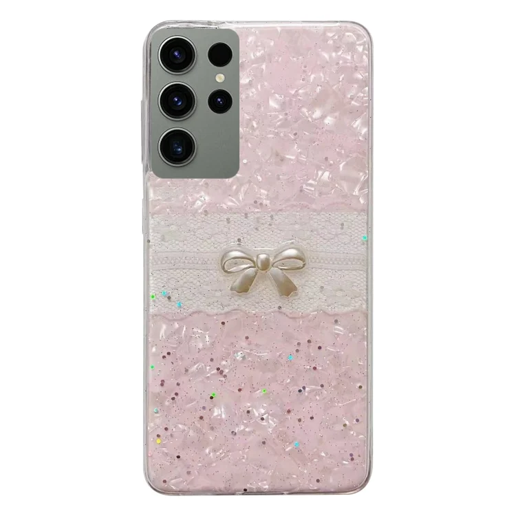 Shell Pattern Bow TPU Phone Protective Case, For Samsung Galaxy S23 Ultra 5G, For Samsung Galaxy S23 5G, For Samsung Galaxy S20 FE, For Samsung Galaxy A53 5G, For Samsung Galaxy A73 5G...