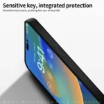MOFI Frosted PC Ultra-thin Hard Phone Case, For iPhone 15 - Image 6