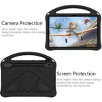 EVA Shockproof Tablet Case with Holder, For Samsung Galaxy Tab S10+ 12.4, For Samsung Galaxy Tab S10, For Samsung Galaxy Tab A9+ - Image 5
