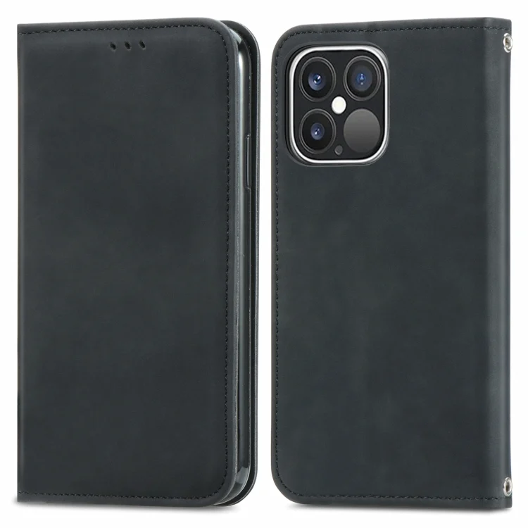 SYA002322602A_1.webp Retro Skin Feel Magnetic Flip Leather Phone Case, For iPhone 15 Pro, For  iPhone 15 Plus, For iPhone 15 - Image 3