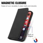 Retro Skin Feel Magnetic Flip Leather Phone Case, For iPhone 15 Pro, For  iPhone 15 Plus, For iPhone 15 - Image 5