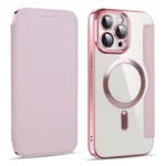 Shield MagSafe RFID Anti-theft Leather Phone Case, For iPhone 15 Pro, For iPhone 15 Plus