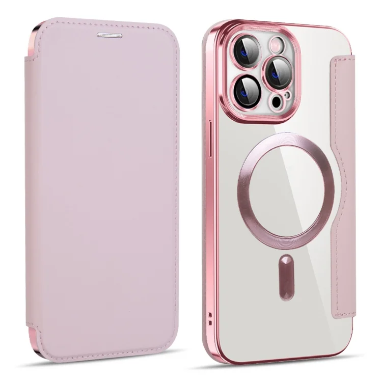Shield MagSafe RFID Anti-theft Leather Phone Case, For iPhone 15 Pro, For iPhone 15 Plus