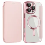 Shield MagSafe RFID Anti-theft Leather Phone Case, For iPhone 16 Pro Max, For iPhone 16 Pro
