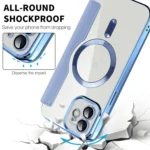 Shield Magsafe RFID Anti-theft Rhombus Leather Phone Case, For  iPhone 11 - Image 4