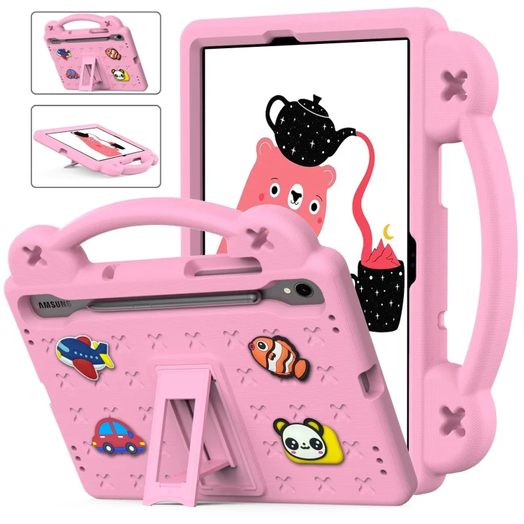 Handle Kickstand Children EVA Shockproof Tablet Case, For Samsung Galaxy Tab S9 FE / X510N, For Samsung Galaxy Tab A9+ X216B, For Samsung Galaxy Tab S9 X710/X716B