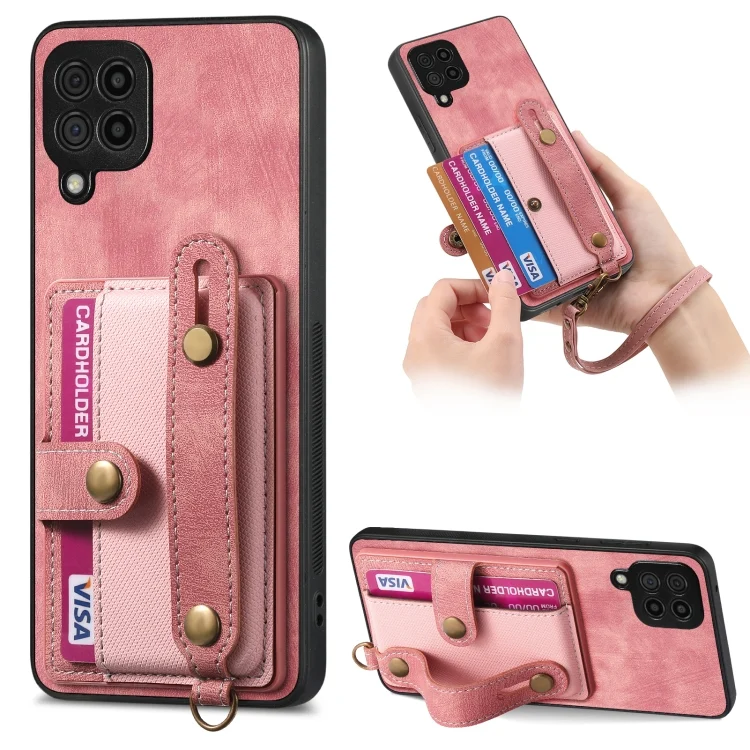 Retro Cross Wristband Wallet Leather Back Phone Case, For Samsung Galaxy A42 5G, For Samsung Galaxy Note20 Ultra, For Samsung Galaxy S20 Ultra