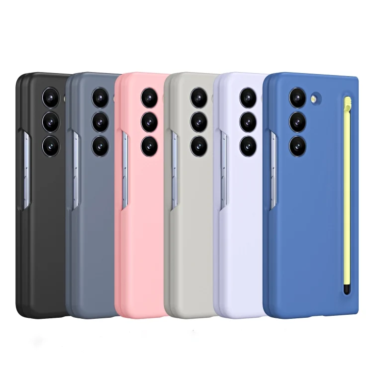 SYA0023662_B1.webp Skinfeel Shockproof Phone Case, No Pen, For Samsung Galaxy Z Fold7 5G, For Samsung Galaxy Z Fold6, For Samsung Galaxy Z Fold5 5G - Image 2