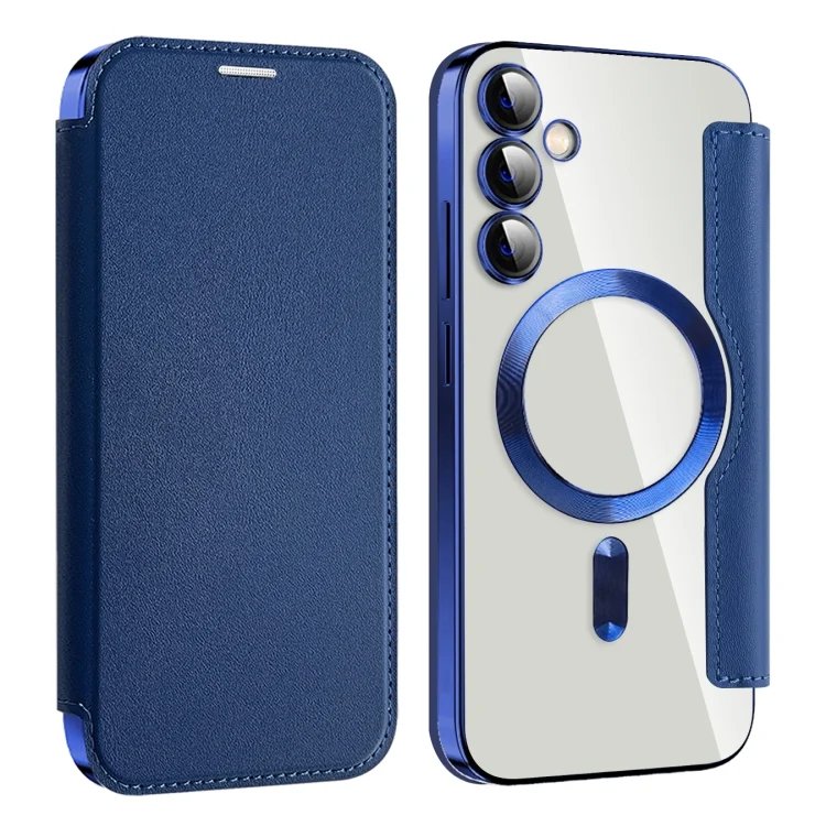 Shield MagSafe RFID Anti-theft Leather Phone Case, For Samsung Galaxy S23 FE 5G, For Samsung Galaxy S22 Ultra 5G