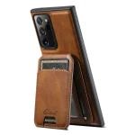 Suteni H15  Oil Eax Leather Detachable Wallet Back Phone Case, For Samsung Galaxy Note20 Ultra 5G, For Samsung Galaxy Note20 5G - Image 4