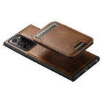 Suteni H15  Oil Eax Leather Detachable Wallet Back Phone Case, For Samsung Galaxy Note20 Ultra 5G, For Samsung Galaxy Note20 5G - Image 6