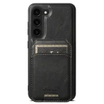 Suteni H15  Oil Eax Leather Detachable Wallet Back Phone Case, For Samsung Galaxy S24+ 5G, For Samsung Galaxy S24 5G, For Samsung Galaxy S23 Ultra 5G, For Samsung Galaxy S23+ 5G