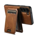 Suteni H15  Oil Eax Leather Detachable Wallet Back Phone Case, For Samsung Galaxy S24+ 5G, For Samsung Galaxy S24 5G, For Samsung Galaxy S23 Ultra 5G, For Samsung Galaxy S23+ 5G - Image 5