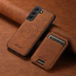 Suteni H16 Litchi Texture Leather Detachable Wallet Back Phone Case, For Samsung Galaxy S22+ 5G, For Samsung Galaxy S22 5G, For Samsung Galaxy Note20 Ultra 5G, For Samsung Galaxy Note20 5G - Image 5