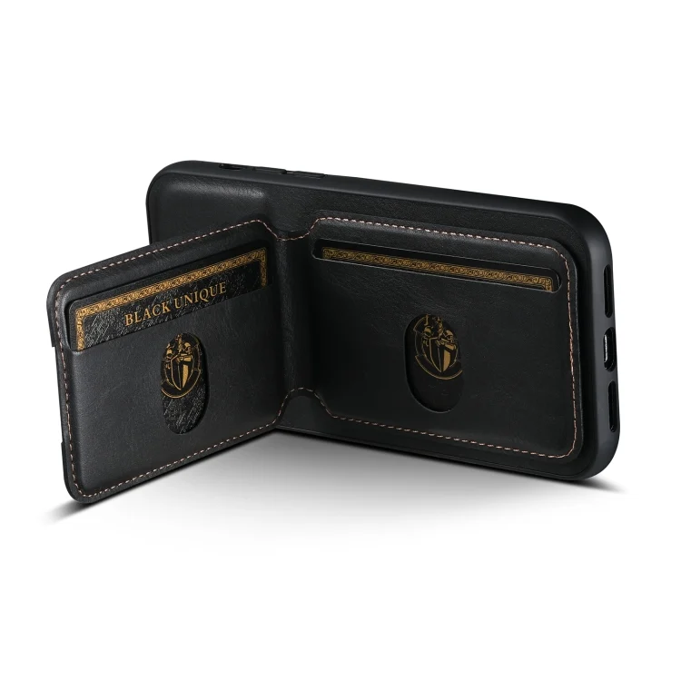 SYA002457903A_4.webp Suteni H02 Leather Wallet Stand Back Phone Case, For iPhone 15 Pro, For iPhone 15 Plus, For iPhone 15, For iPhone 14 Plus, For iPhone 14, For iPhone 14 Pro - Image 6