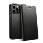 Suteni Calf Texture Horizontal Flip Leather Phone Case, For iPhone 15 Pro Max, For iPhone 15 Pro, For iPhone 15 Plus, For iPhone 15