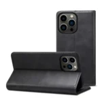 Suteni Calf Texture Horizontal Flip Leather Phone Case, For iPhone 15 Pro Max, For iPhone 15 Pro, For iPhone 15 Plus, For iPhone 15 - Image 4