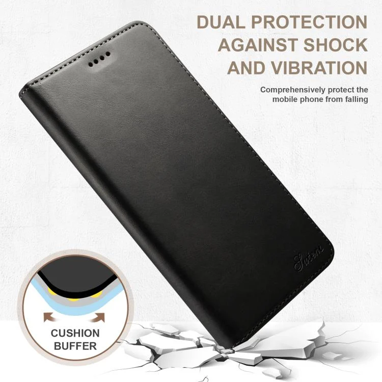 SYA002463609A_1.webp Suteni Calf Texture Horizontal Flip Leather Phone Case, For iPhone 16e, For iPhone 16 Pro Max, For iPhone 16 Pro, For iPhone 16 Plus, For iPhone 16 - Image 3