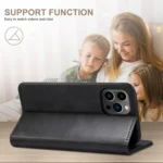 Suteni Calf Texture Horizontal Flip Leather Phone Case, For iPhone 16e, For iPhone 16 Pro Max, For iPhone 16 Pro, For iPhone 16 Plus, For iPhone 16 - Image 7