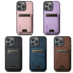 Suteni H02 Litchi Leather Card Wallet Stand Back Phone Case, For iPhone 11 Pro, For iPhone XR, For iPhone XS Max, For iPhone X / XS - Image 2