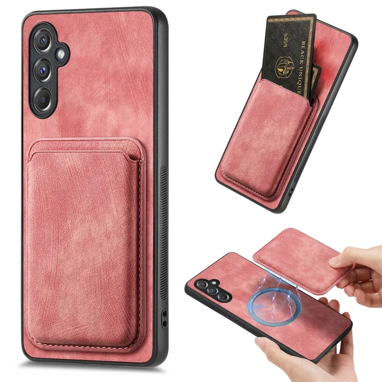 Retro Leather Card Bag Magnetic Phone Case, For Samsung Galaxy A15, For Samsung Galaxy S23 FE 5G, For Samsung Galaxy A54 5G