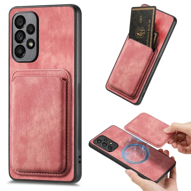 Retro Leather Card Bag Magnetic Phone Case, For Samsung Galaxy A13 4G, For Samsung Galaxy S22 Ultra 5G, For Samsung Galaxy S22+ 5G