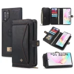 Multi-functional Zipper Wallet Leather Phone Case, For Samsung Galaxy Note10+, For Samsung Galaxy S10e, For Samsung Galaxy S10+, For Samsung Galaxy S10, For Samsung Galaxy Note9