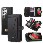 Multi-functional Zipper Wallet Leather Phone Case, For Samsung Galaxy S23 5G, For Samsung Galaxy S22 Ultra 5G, For Samsung Galaxy S21 Ultra 5G, For Samsung Galaxy Note20 Ultra...