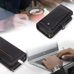 Multi-functional Zipper Wallet Leather Phone Case, For Samsung Galaxy S23 5G, For Samsung Galaxy S22 Ultra 5G, For Samsung Galaxy S21 Ultra 5G, For Samsung Galaxy Note20 Ultra... - Image 7