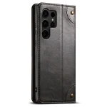 Suteni Baroque Calf Texture Buckle Wallet Leather Phone Case, For Samsug Galaxy S24 Ultra 5G, For Samsung Galaxy S24+ 5G, For Samsung Galaxy S24 5G, For Samsung Galaxy S23 Ultra 5G - Image 5