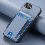Carbon Fiber Vertical Flip Wallet Stand Phone Case, For iPhone 16e, For iPhone 16 Pro Max, For iPhone 16 Pro, For iPhone 16 Plus - Image 7