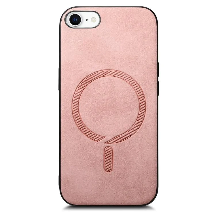 SYA002552626A_1.webp Solid Color Retro Magsafe PU Back Cover Phone Case, For iPhone 16e, For iPhone 16 Pro Max - Image 3