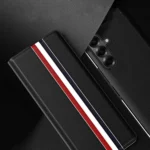 Litchi Texture PU Back Phone Case with Holder, For Samsung Galaxy Z Fold7 5G, For Samsung Galaxy Z Fold6 5G - Image 5