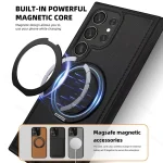 Yashi 360 Degree Rotating MagSafe Bracket Phone Case, For Samsung Galaxy S25 5G, For Samsung Galaxy S25+ 5G - Image 3